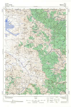 Topografske Karte  Srbije 1:25000 Prijepolje