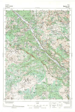 Topografske Karte  Srbije 1:25000 Prijepolje