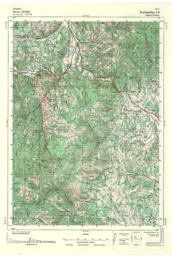 Topografske Karte  Srbije 1:25000 Kuršumlija