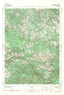 Topografske Karte  Srbije 1:25000 Kuršumlija