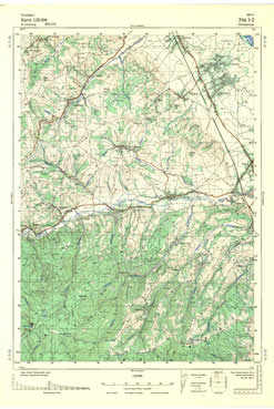 Topografske Karte  Srbije 1:25000 Niš