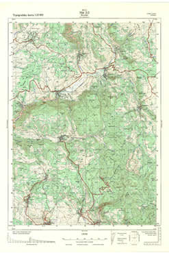 Topografske Karte  Srbije 1:25000 Niš