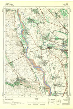 Topografske Karte  Srbije 1:25000 Niš