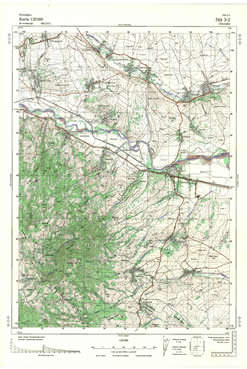 Topografske Karte  Srbije 1:25000 Niš