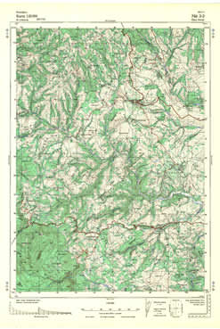 Topografske Karte  Srbije 1:25000 Niš