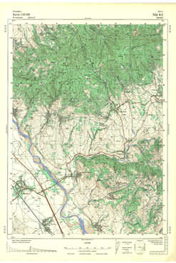 Topografske Karte  Srbije 1:25000 Niš