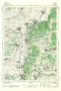 Topografske Karte  Srbije 1:25000 Niš