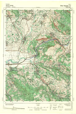 Topografske Karte  Srbije 1:25000 Niš