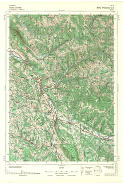 Topografske Karte  Srbije 1:25000 Niš