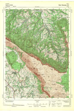 Topografske Karte  Srbije 1:25000 Niš