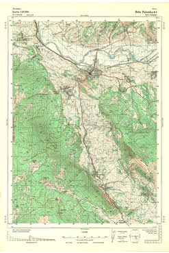 Topografske Karte  Srbije 1:25000 Niš