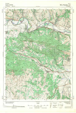 Topografske Karte  Srbije 1:25000 Niš