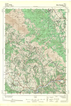 Topografske Karte  Srbije 1:25000 Niš
