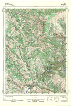 Topografske Karte  Srbije 1:25000 Pirot