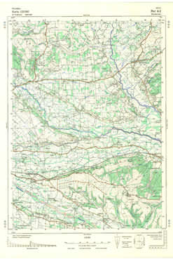 Topografske Karte  Kosovo Peć 1:25000 