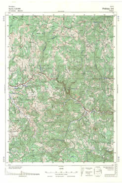 Topografske Karte  kosove 1:25000 pristina