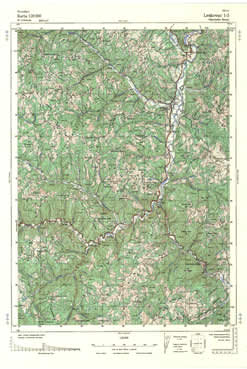 Topografske Karte  Srbije Leskovac 1:25000 