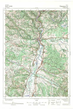 Topografske Karte  Srbije Vlasotince 1:25000 