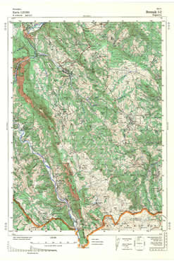 Topografske Karte  Srbije  Breznik 1:25000 