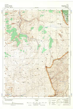 Topografske Makedonije 1:25000 Gostivar